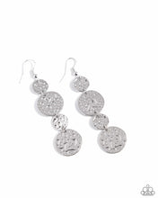 Load image into Gallery viewer, Paparazzi Texture Tutorial - Silver Earrings
