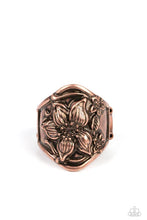 Load image into Gallery viewer, Paparazzi Hibiscus Harbor - Copper Ring
