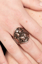 Load image into Gallery viewer, Paparazzi Hibiscus Harbor - Copper Ring

