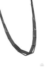 Load image into Gallery viewer, Paparazzi Dynamic Default - Black Necklace
