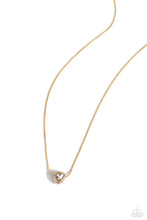 Load image into Gallery viewer, Paparazzi Simply Sentimental - Gold Necklace

