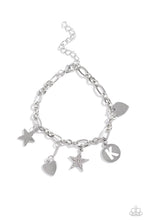 Load image into Gallery viewer, Paparazzi Legacy Letters - White - K Bracelet
