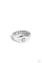 Load image into Gallery viewer, Paparazzi Monogram Memento C - Silver Ring
