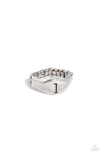 Load image into Gallery viewer, Paparazzi Monogram Memento L - Silver Ring
