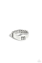 Load image into Gallery viewer, Paparazzi Monogram Memento M - Silver Ring
