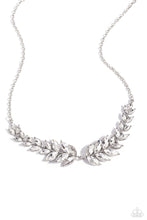 Load image into Gallery viewer, Paparazzi Luxury Laurels - White Earrings

