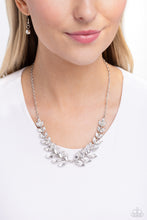 Load image into Gallery viewer, Paparazzi Luxury Laurels - White Earrings
