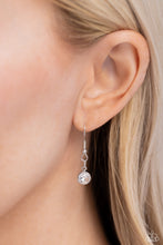 Load image into Gallery viewer, Paparazzi Luxury Laurels - White Earrings
