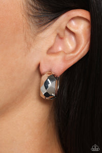 Paparazzi Patterned Past - Silver Earrings