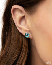 Load image into Gallery viewer, Paparazzi Breathtaking Birthstone (March) - Blue Earrings
