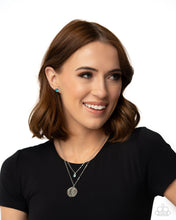 Load image into Gallery viewer, Paparazzi Breathtaking Birthstone (December) - Blue Earrings
