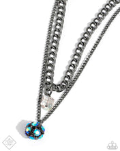 Load image into Gallery viewer, Paparazzi Flair for the Fierce - Blue Necklace
