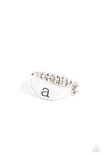 Load image into Gallery viewer, Paparazzi Monogram Memento A - Silver Ring
