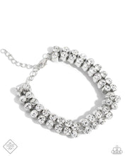 Load image into Gallery viewer, Paparazzi Once Upon A TIARA - White Bracelet
