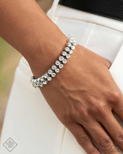 Load image into Gallery viewer, Paparazzi Once Upon A TIARA - White Bracelet
