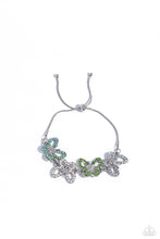 Load image into Gallery viewer, Paparazzi Butterfly Belonging - Green Bracelet
