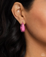 Load image into Gallery viewer, Paparazzi Colorful Curiosity - Pink Earrings
