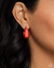 Load image into Gallery viewer, Paparazzi Colorful Curiosity - Red Earrings

