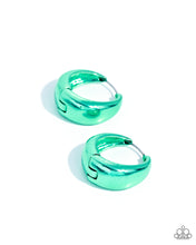 Load image into Gallery viewer, Paparazzi Colorful Curiosity - Green Earrings
