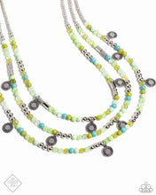 Load image into Gallery viewer, Paparazzi Piquant Pattern - Green Necklace
