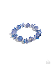 Load image into Gallery viewer, Paparazzi Lets Start at the FAIRY Beginning - Blue Bracelet
