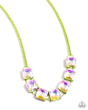 Load image into Gallery viewer, Paparazzi I SQUARE to Secrecy - Green Necklace
