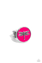 Load image into Gallery viewer, Paparazzi Debonair Dragonfly - Pink Ring
