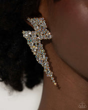 Load image into Gallery viewer, Paparazzi Electric Effulgence - Gold Earrings
