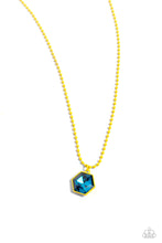 Load image into Gallery viewer, Paparazzi Sprinkle of Simplicity - Yellow Necklace
