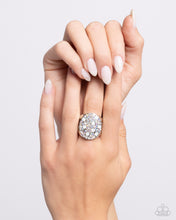 Load image into Gallery viewer, Paparazzi Pampered Pattern - White Rings
