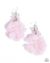 Load image into Gallery viewer, Paparazzi Fashionable Flower Girl - Pink Earrings
