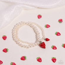 Load image into Gallery viewer, Paparazzi Strawberry Season - Red Bracelet
