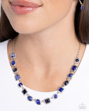 Load image into Gallery viewer, Paparazzi Gallery Glam - Blue Necklace
