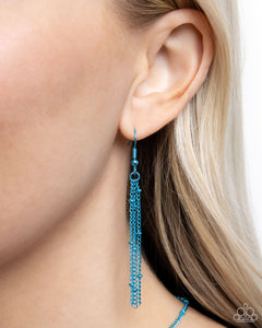 Paparazzi Bejeweled Basic - Blue Necklace