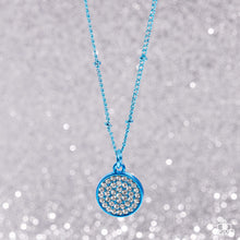 Load image into Gallery viewer, Paparazzi Bejeweled Basic - Blue Necklace
