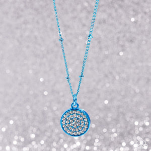 Paparazzi Bejeweled Basic - Blue Necklace