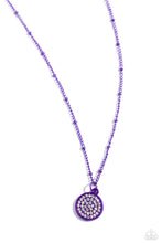 Load image into Gallery viewer, Paparazzi Bejeweled Basic - Purple Necklace
