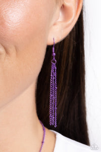 Paparazzi Bejeweled Basic - Purple Necklace