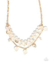 Load image into Gallery viewer, Paparazzi Cubed Cameo - Gold Necklace
