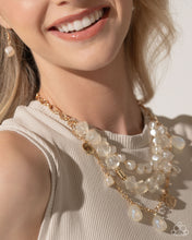 Load image into Gallery viewer, Paparazzi Cubed Cameo - Gold Necklace
