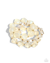 Load image into Gallery viewer, Paparazzi Glittery Gala - Gold Bracelet

