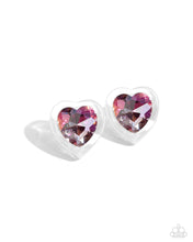 Load image into Gallery viewer, Paparazzi Heart-Pounding Haute - Pink Earrings

