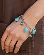 Load image into Gallery viewer, Paparazzi Badlands Beau - Blue Bracelet
