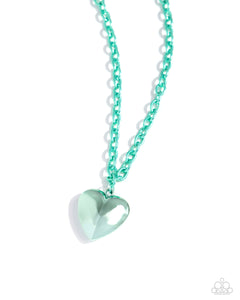 Paparazzi Loving Luxury - Green Necklace