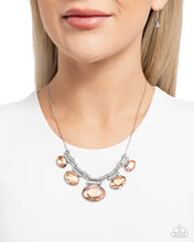 Load image into Gallery viewer, Paparazzi Socialite Status - Orange Necklace
