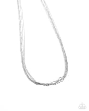 Load image into Gallery viewer, Paparazzi Dainty Dare - Silver Necklace
