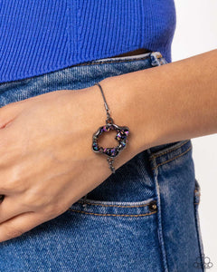 Paparazzi Geode Greeting - Multi Bracelet