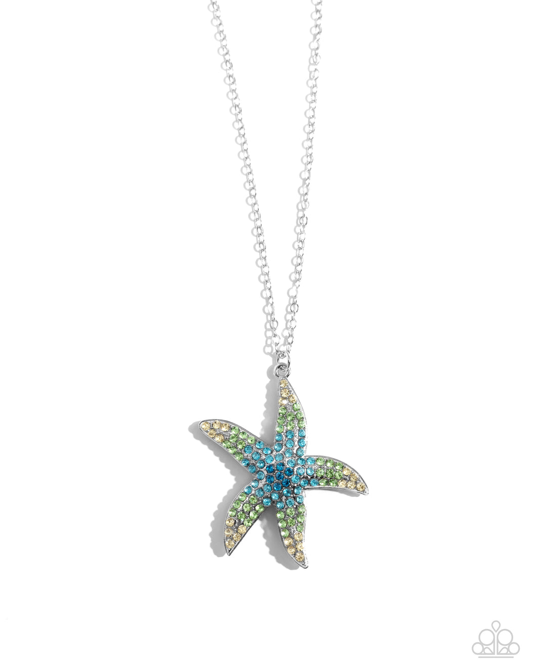 Paparazzi Starfish Staycation - Blue Necklace