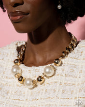 Load image into Gallery viewer, Paparazzi Generously Glossy - Gold Necklace
