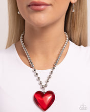 Load image into Gallery viewer, Paparazzi Romantic Residence - Red Necklace
